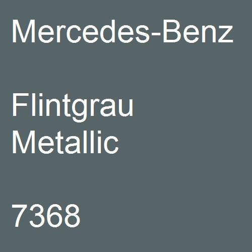 Mercedes-Benz, Flintgrau Metallic, 7368.